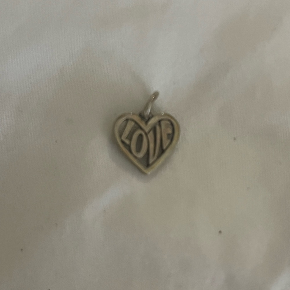 James Avery Retired Love Heart Charm